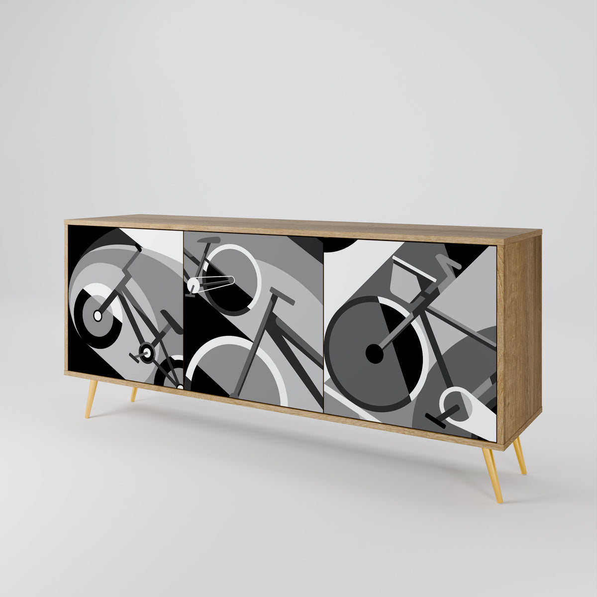 BIKE ENERGY 3-türiges Sideboard