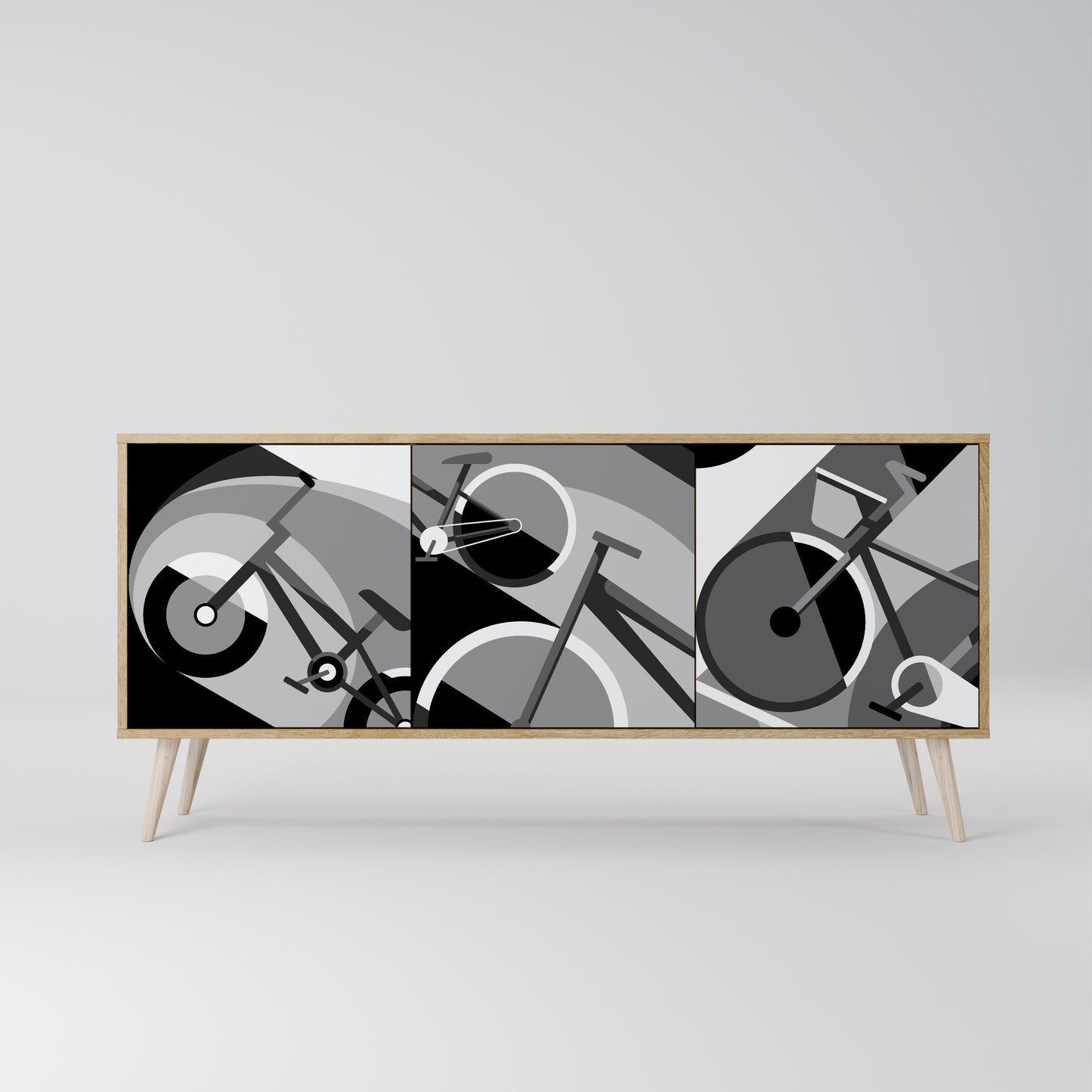 BIKE ENERGY 3-türiges Sideboard