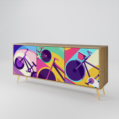 BIKE DREAMS 3-türiges Sideboard