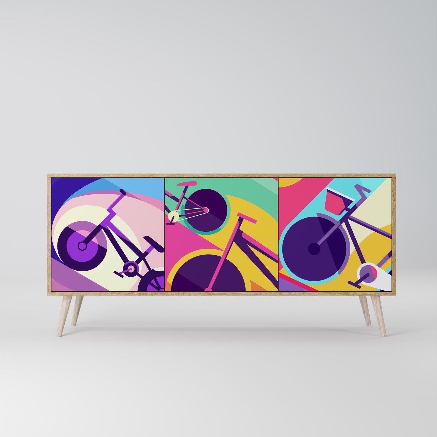 BIKE DREAMS 3-türiges Sideboard