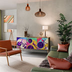 BIKE DREAMS Sideboard mit 3 Türen in Eiche-Optik