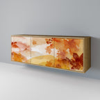 TRACES OF AUTUMN 3-Door Sideboard in Oak Effect