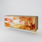 TRACES OF AUTUMN 3-Door Sideboard in Oak Effect