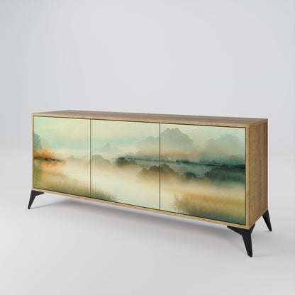 MORNING BY THE LAKE 3-türiges Sideboard