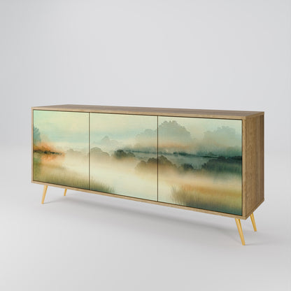 MORNING BY THE LAKE 3-türiges Sideboard