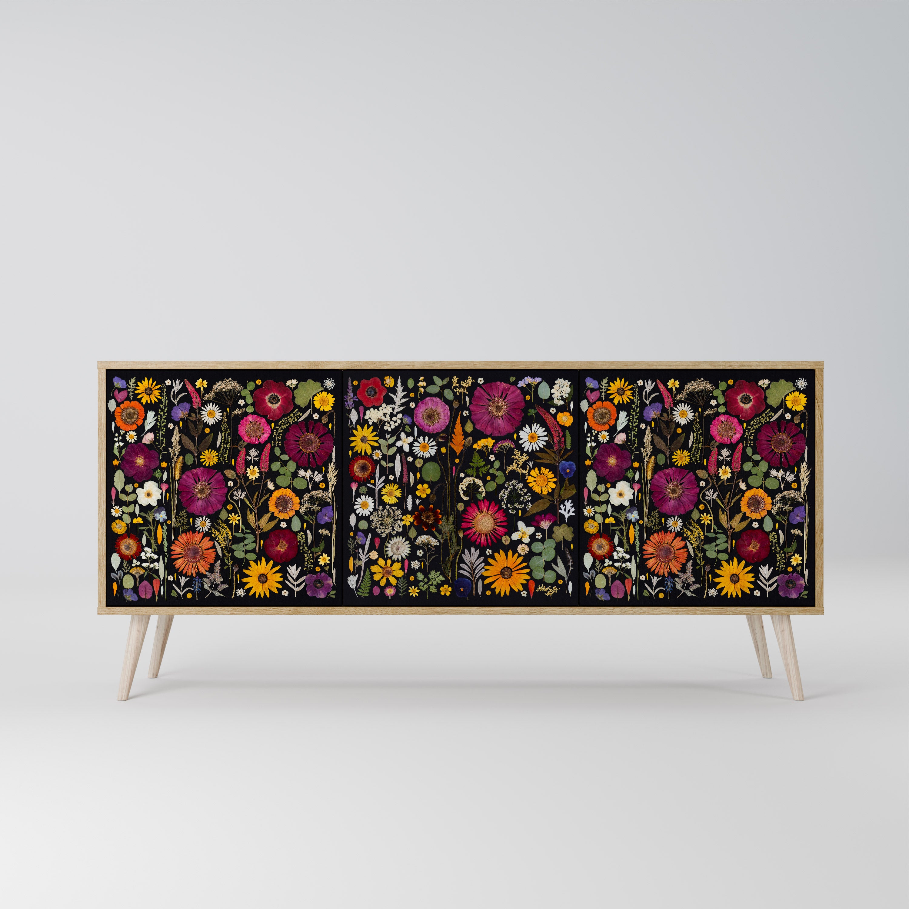 Midnight Garden 3-türiges Sideboard