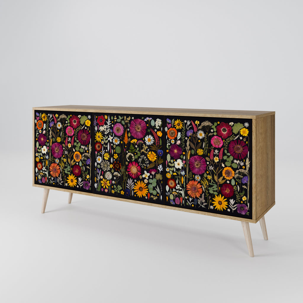 Midnight Garden 3-türiges Sideboard