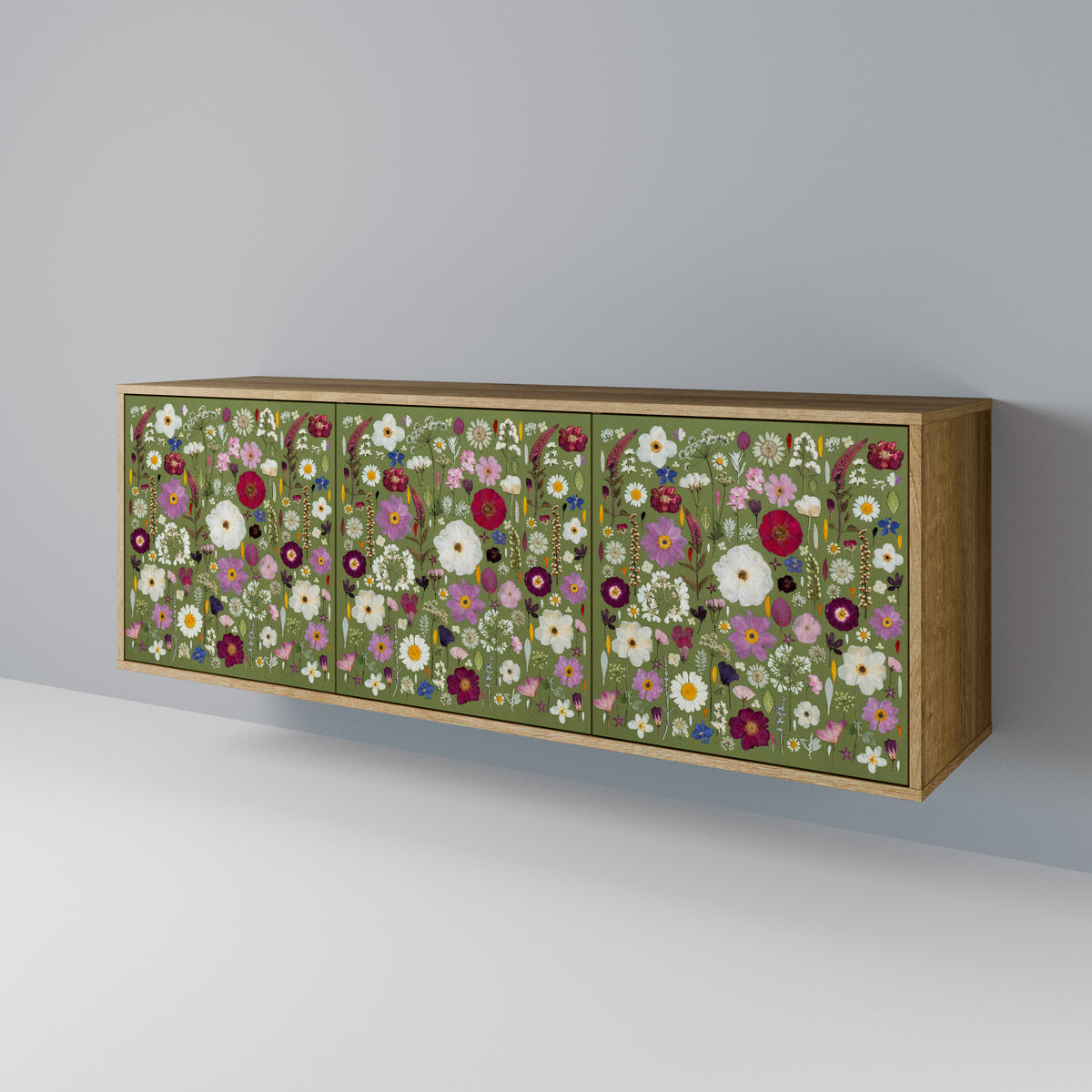 WILD GARDEN 3-türiges Sideboard