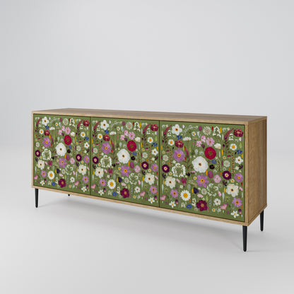 WILD GARDEN 3-türiges Sideboard