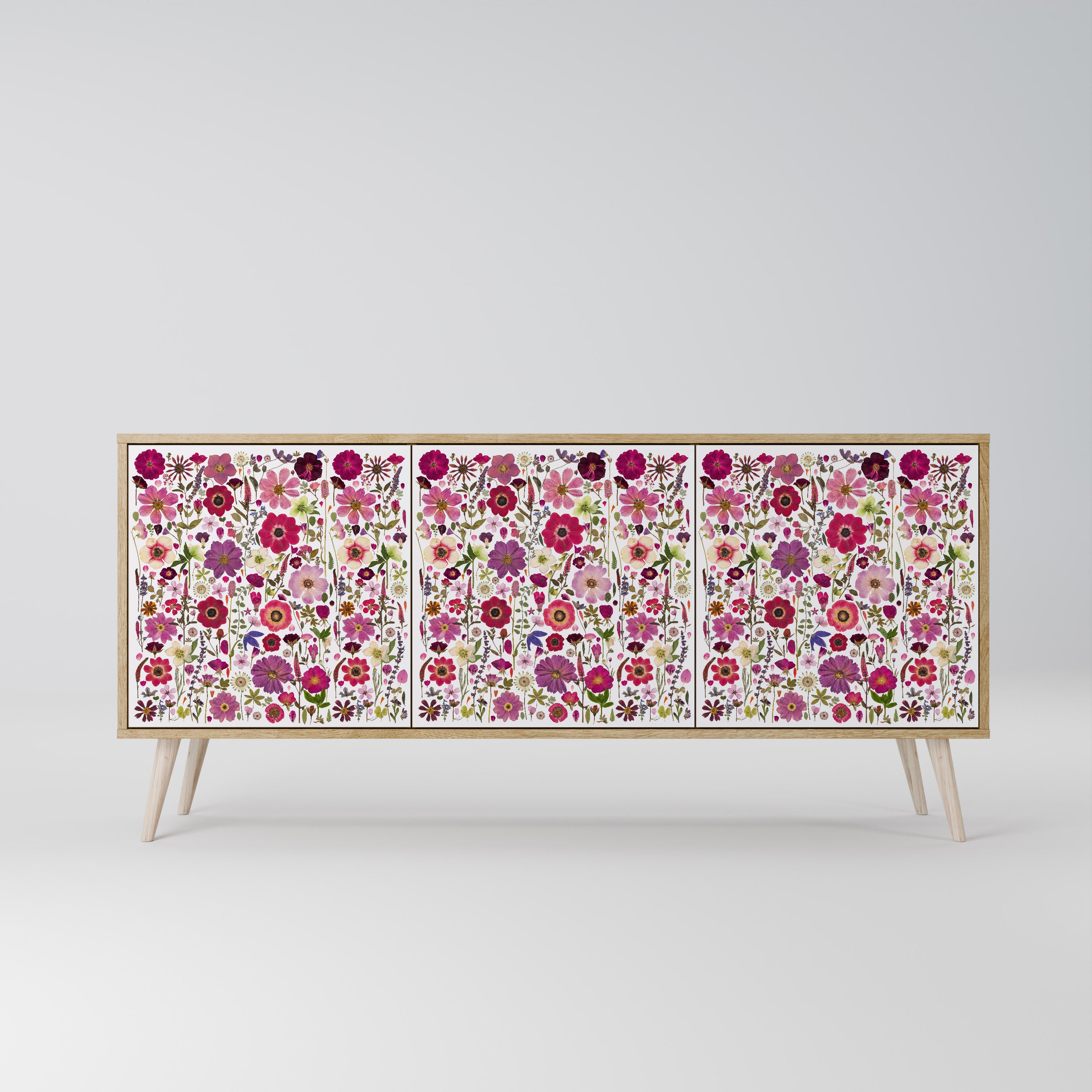 Petal Garden 3-türiges Sideboard