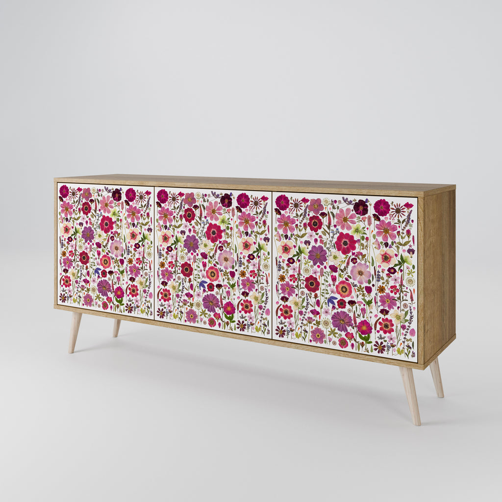Petal Garden 3-türiges Sideboard