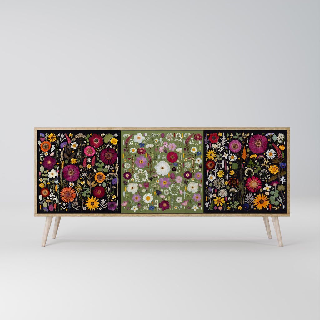 Verdant Garden 3-türiges Sideboard