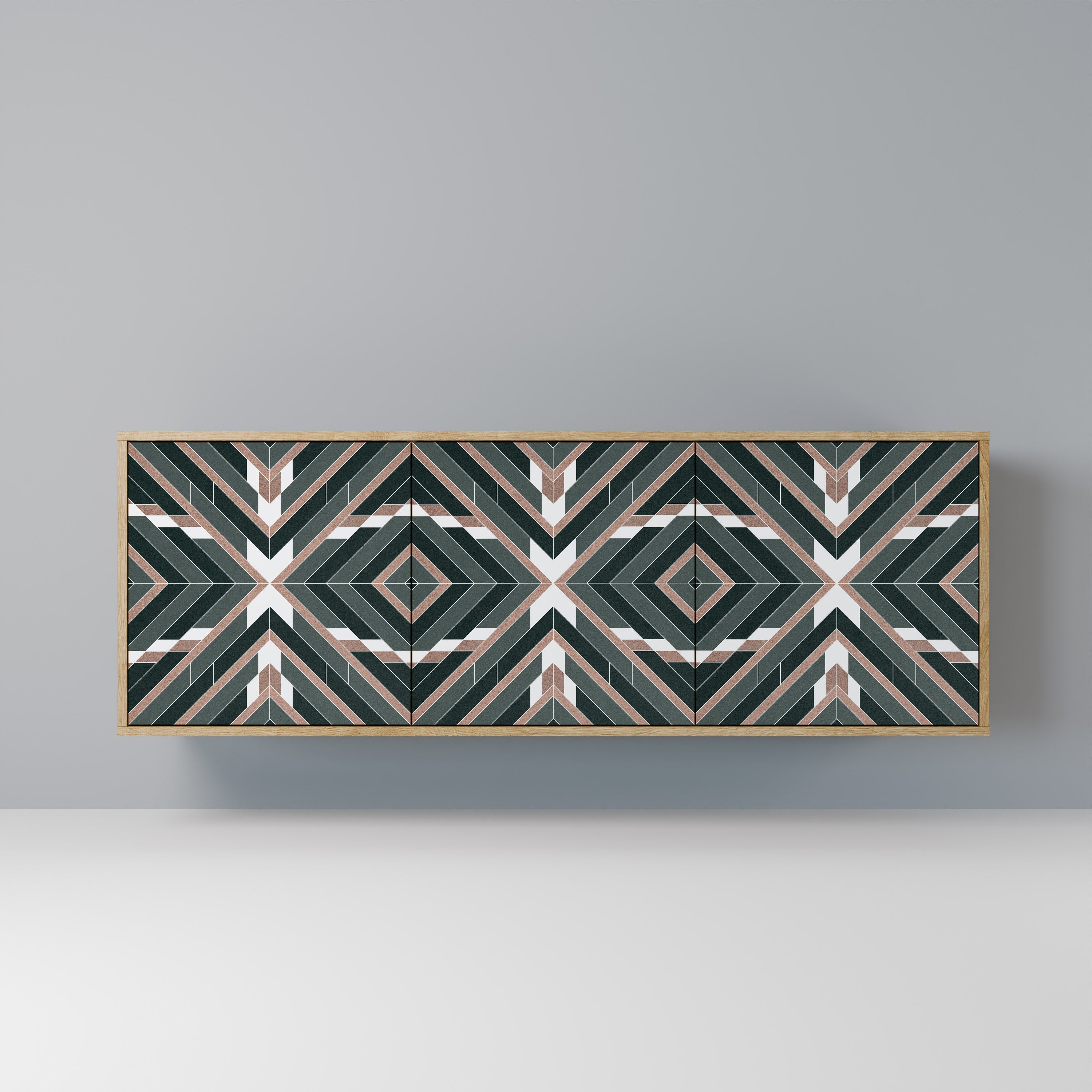 DIMENSION DELIGHTS 3-türiges Sideboard in Eichenoptik