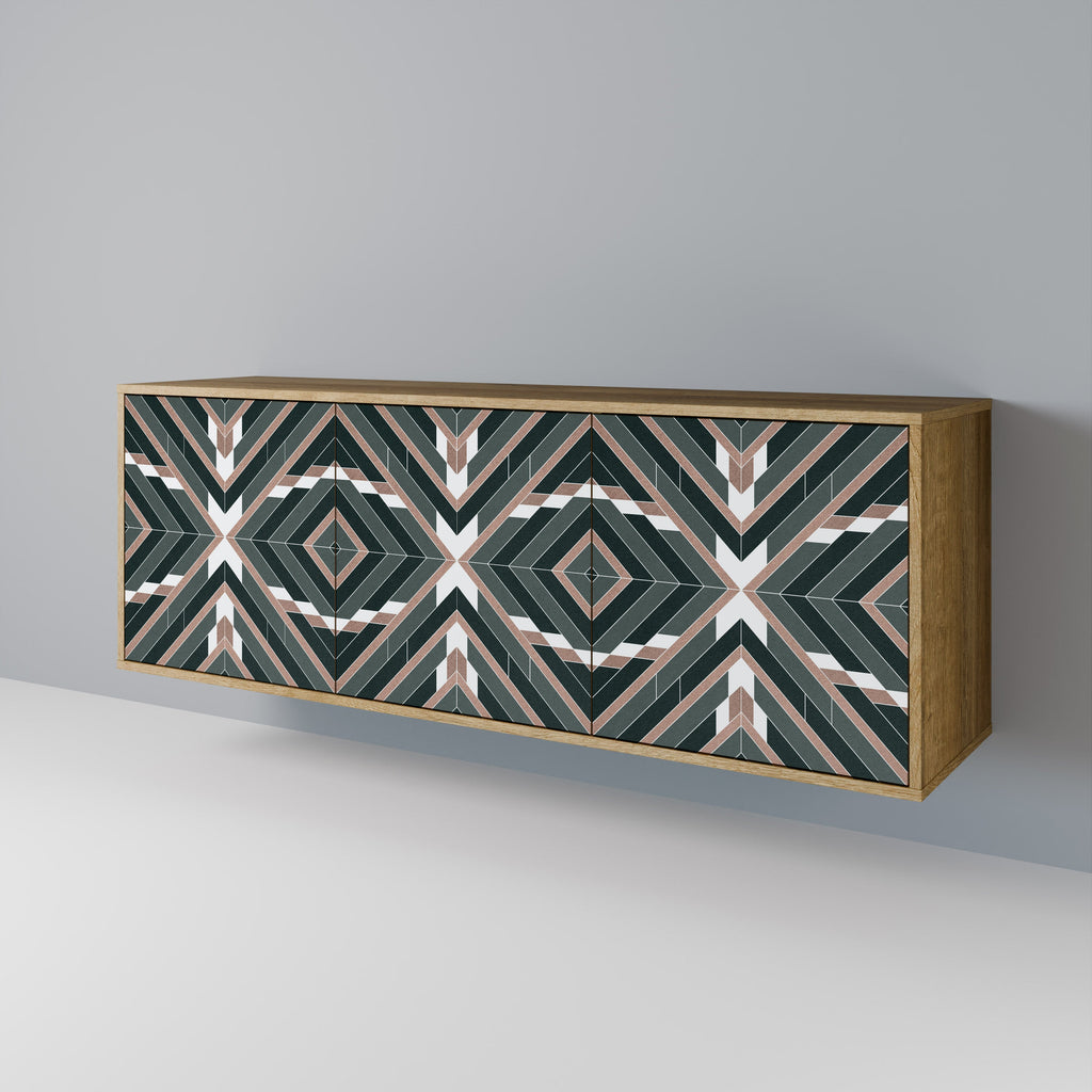 DIMENSION DELIGHTS 3-türiges Sideboard in Eichenoptik