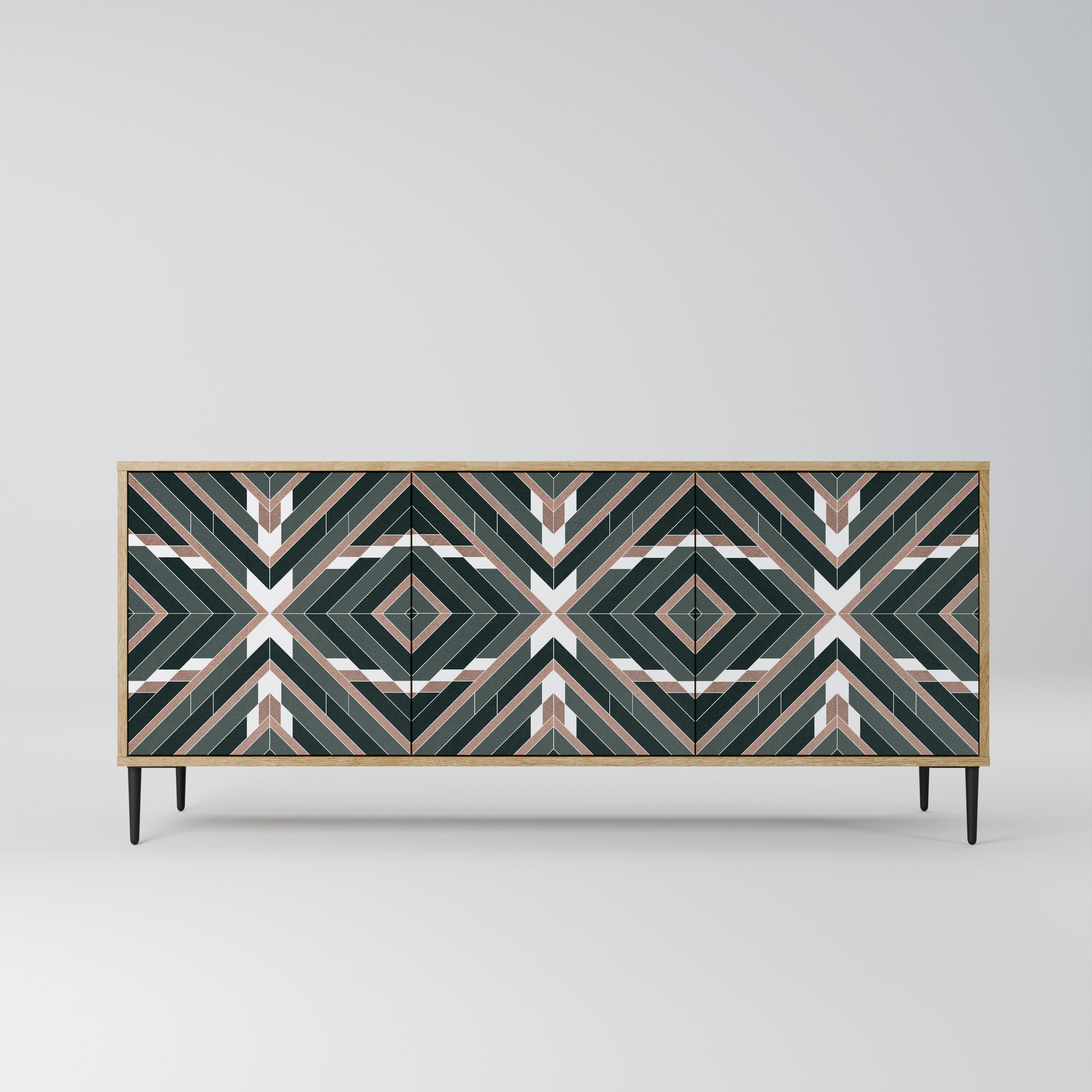 DIMENSION DELIGHTS 3-türiges Sideboard in Eichenoptik