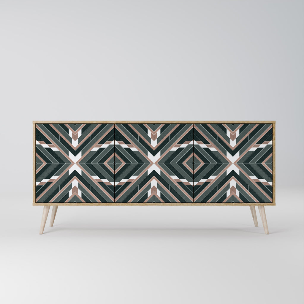 DIMENSION DELIGHTS 3-türiges Sideboard in Eichenoptik