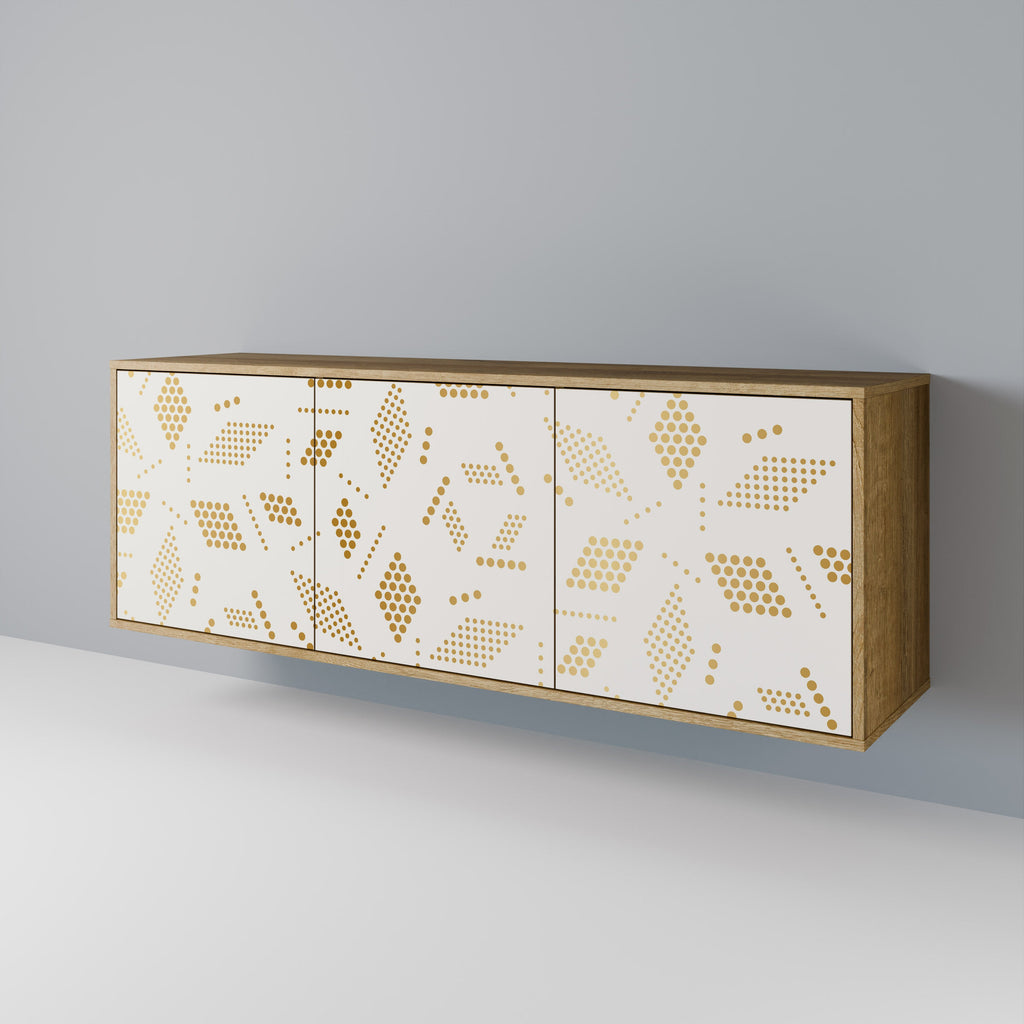 SPOTTED DAZE 3-türiges Sideboard in Eichenoptik