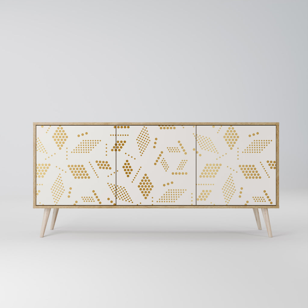 SPOTTED DAZE 3-türiges Sideboard in Eichenoptik