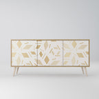 SPOTTED DAZE Sideboard mit 3 Türen in Eiche-Optik