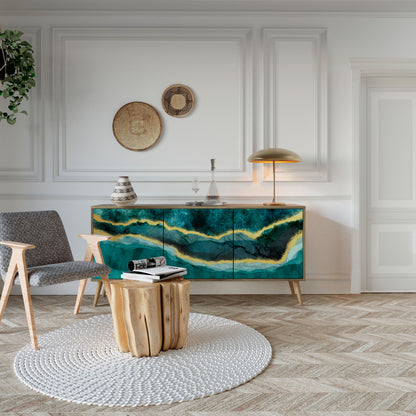 GOLDRUSH ODYSSEY 3-türiges Sideboard