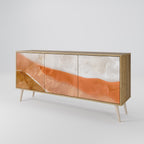 SANDHILLS SPLENDOUR Sideboard mit 3 Türen in Eiche-Optik
