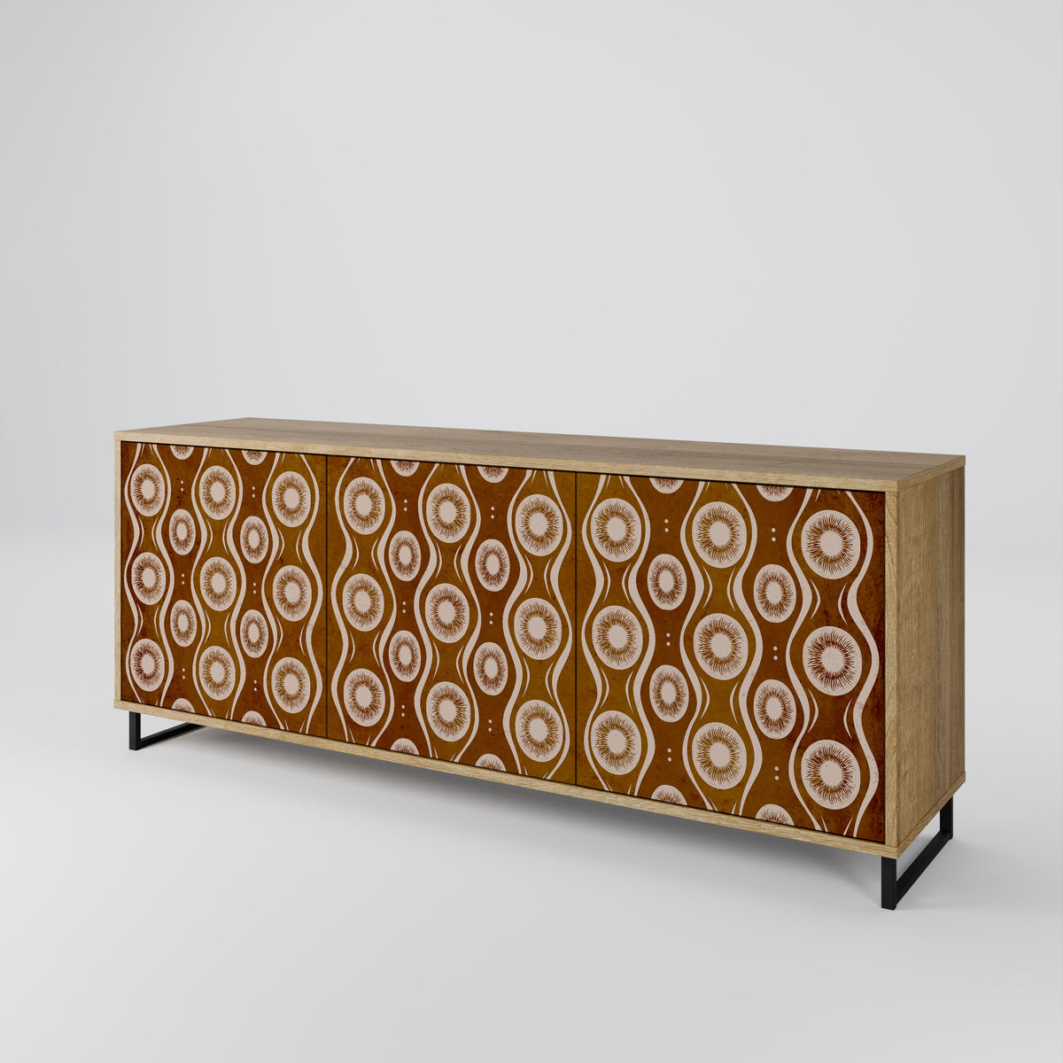 BROWN EYES 3-türiges Sideboard