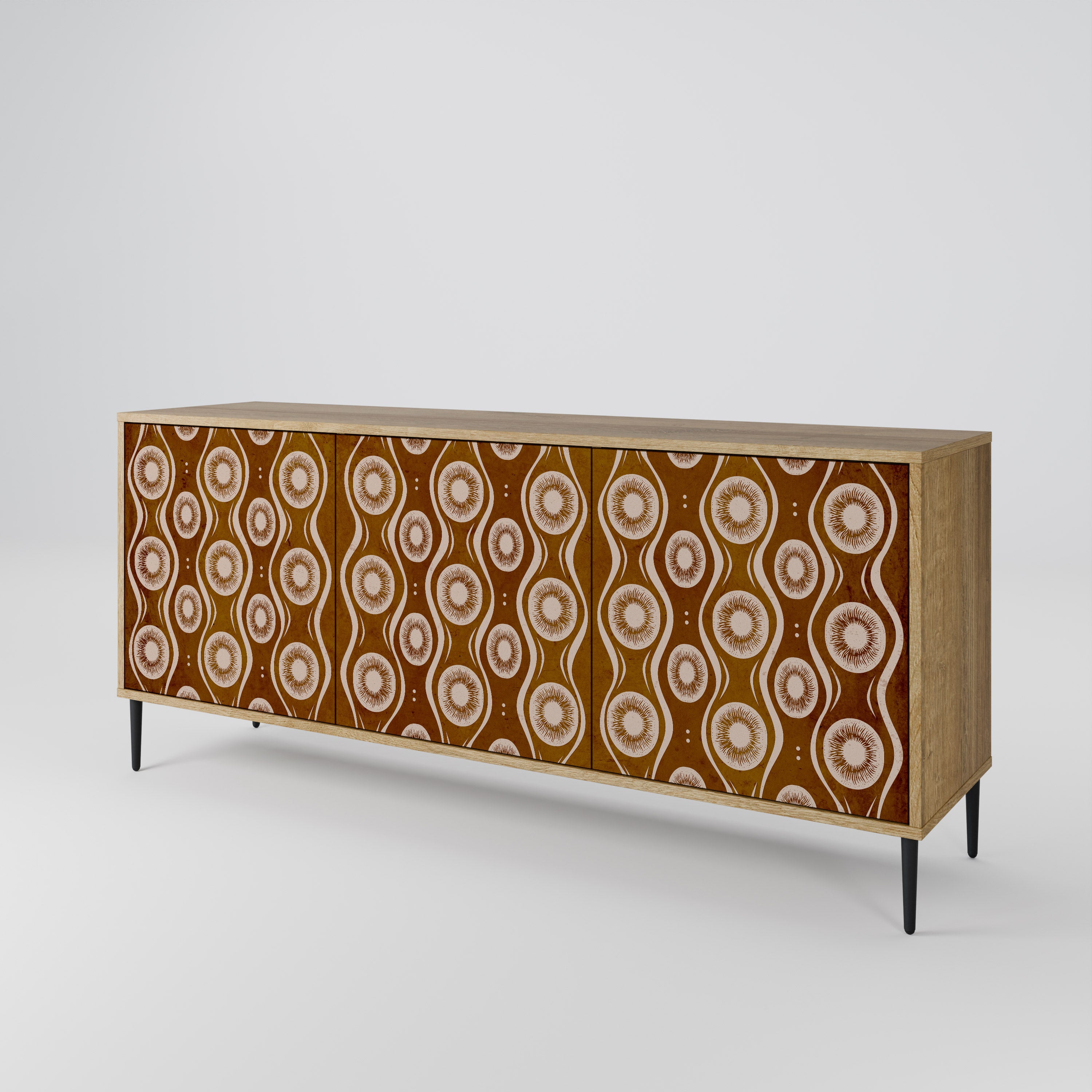 BROWN EYES 3-türiges Sideboard