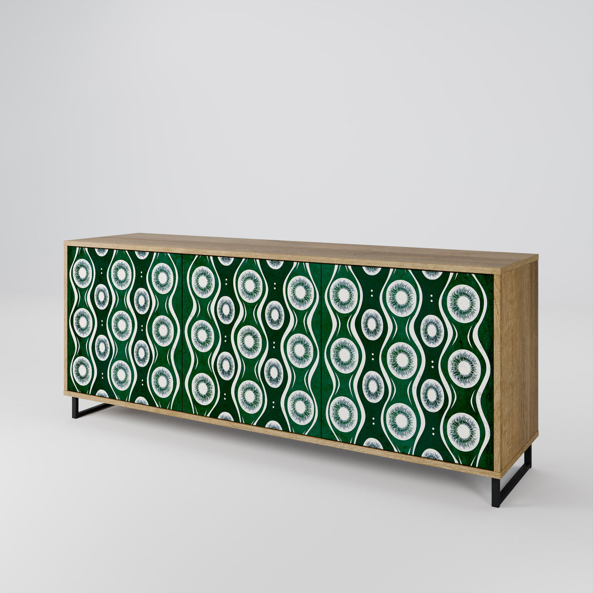 GREEN EYES 3-türiges Sideboard