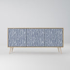 GRAPHITE RAIN 3-Door Sideboard in Oak Effect