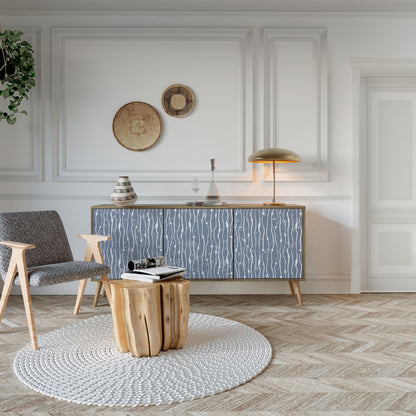 GRAPHITE RAIN 3-türiges Sideboard