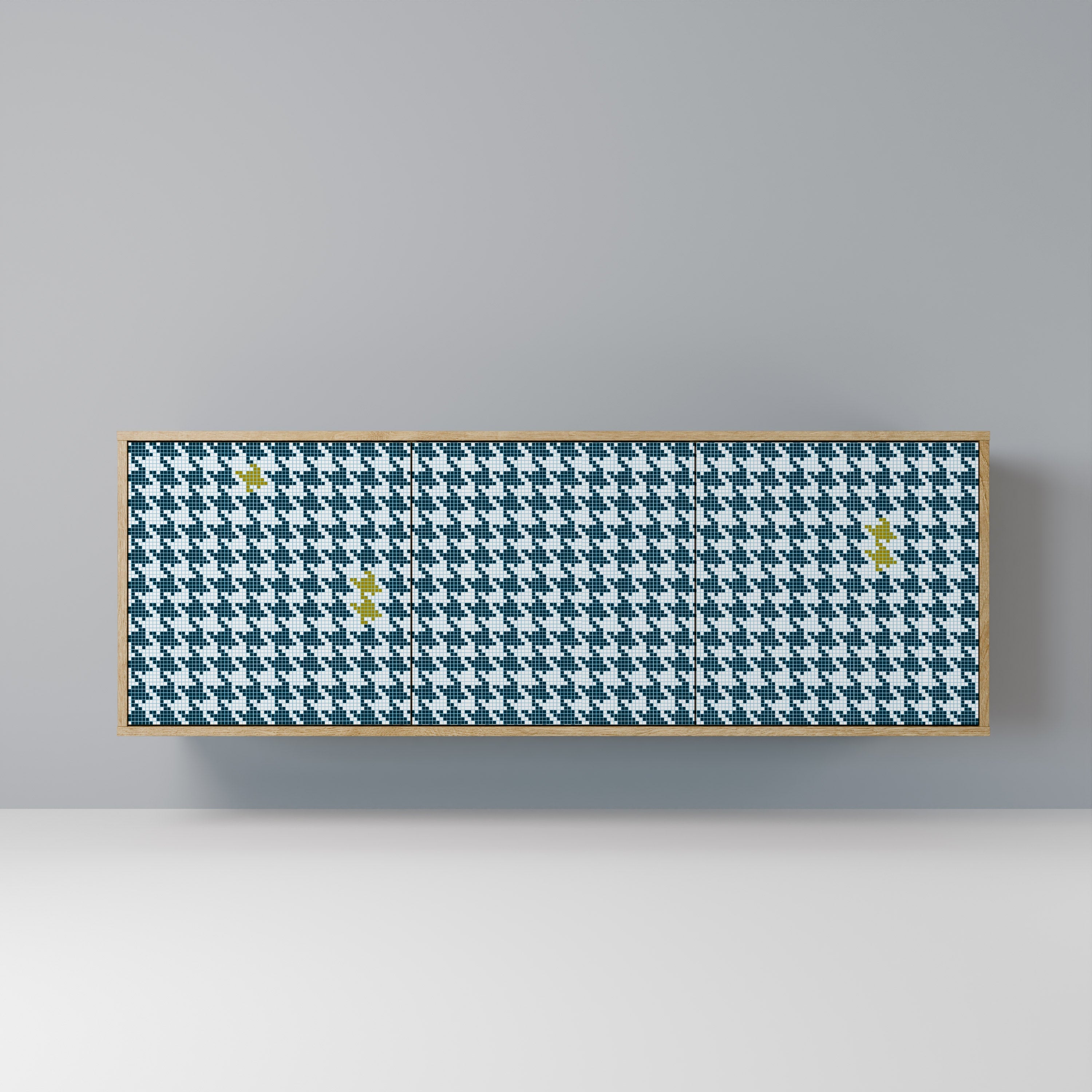 OUT OF CONTEXT 3-Door Sideboard in Oak Effect