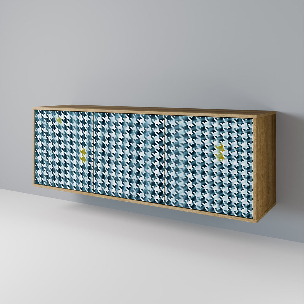 OUT OF CONTEXT 3-Door Sideboard in Oak Effect