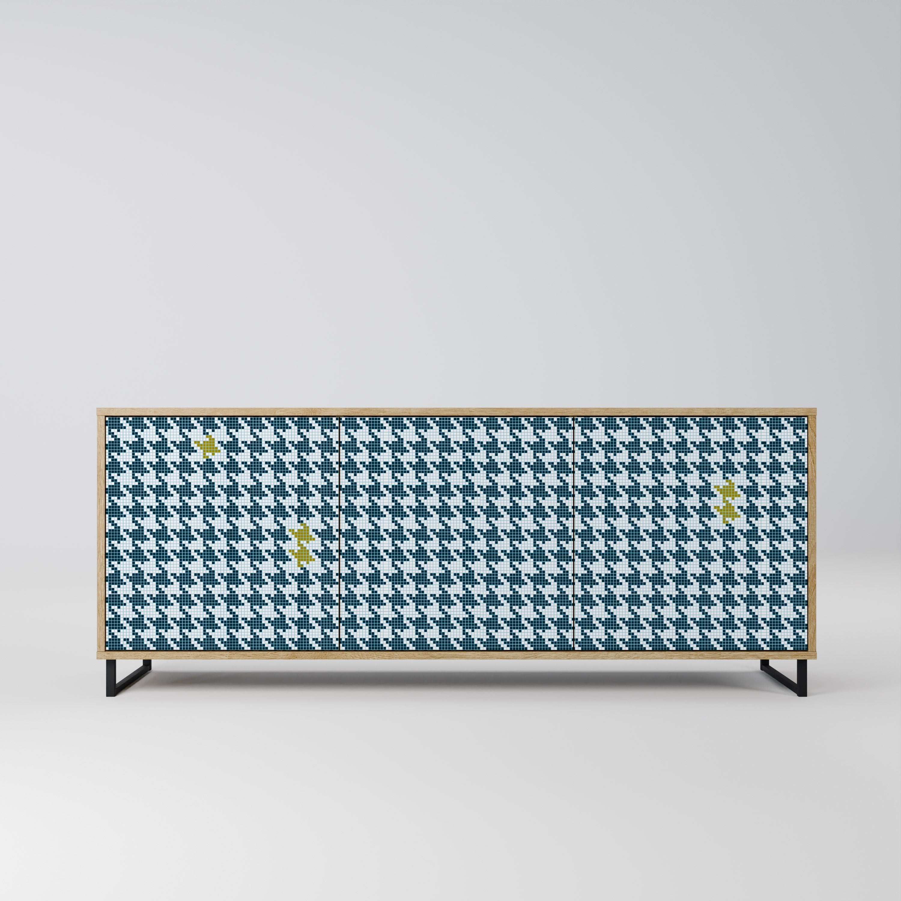 OUT OF CONTEXT 3-Door Sideboard in Oak Effect