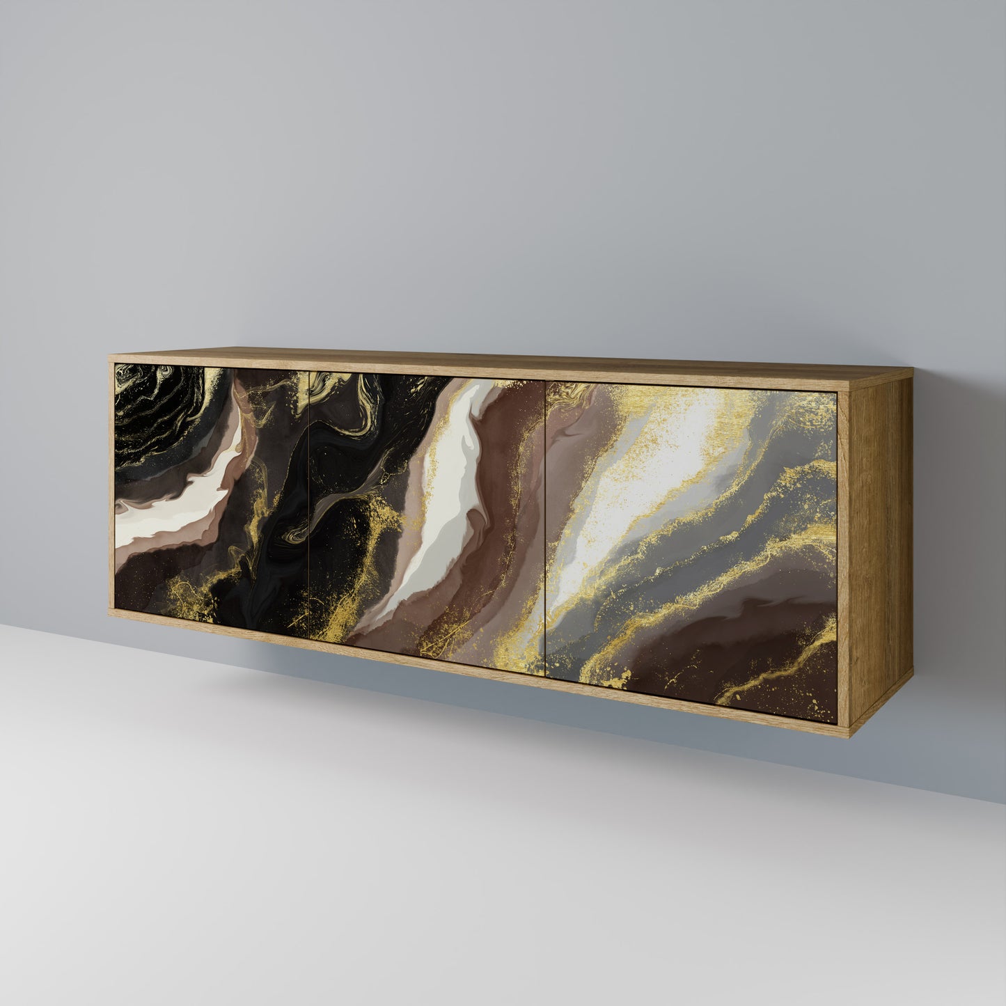 GOLD DUST 3-türiges Sideboard