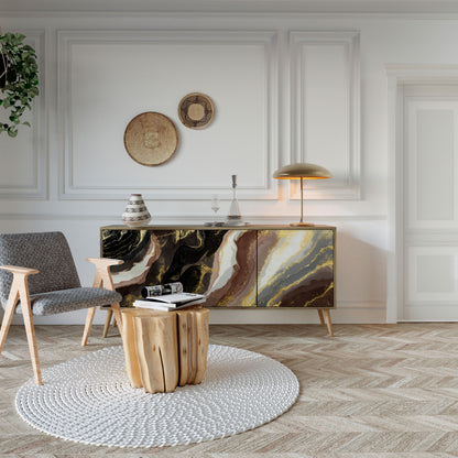 GOLD DUST 3-türiges Sideboard