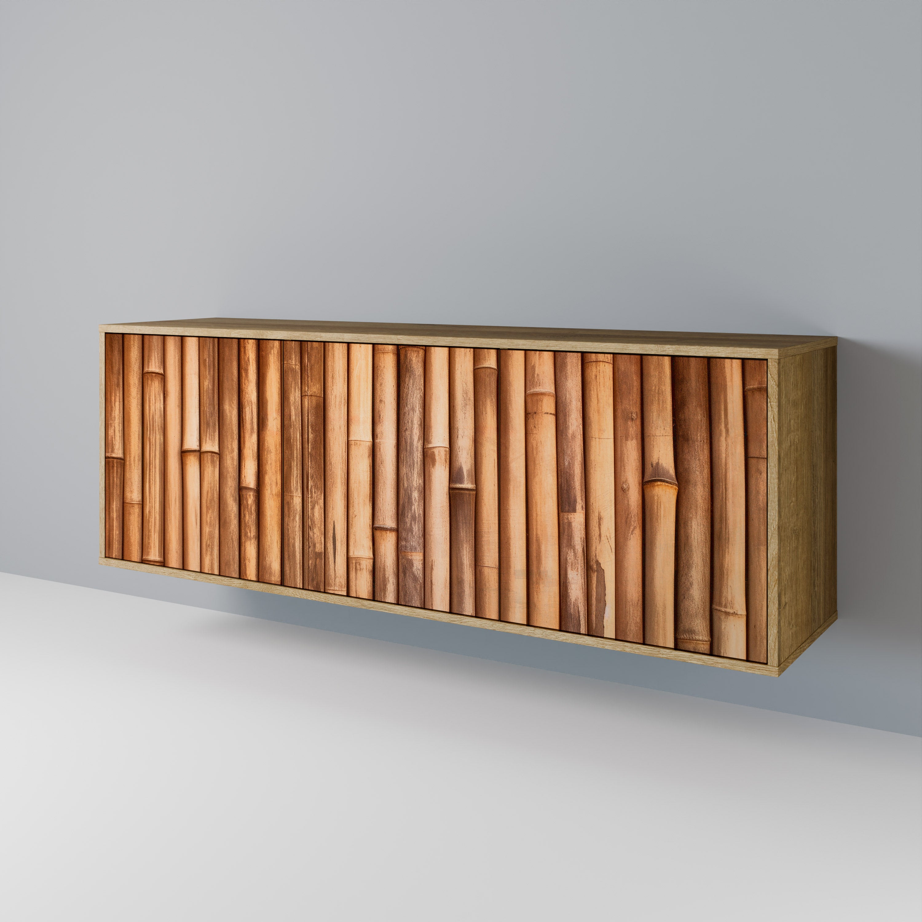 NATURAL WOOD 3-türiges Sideboard