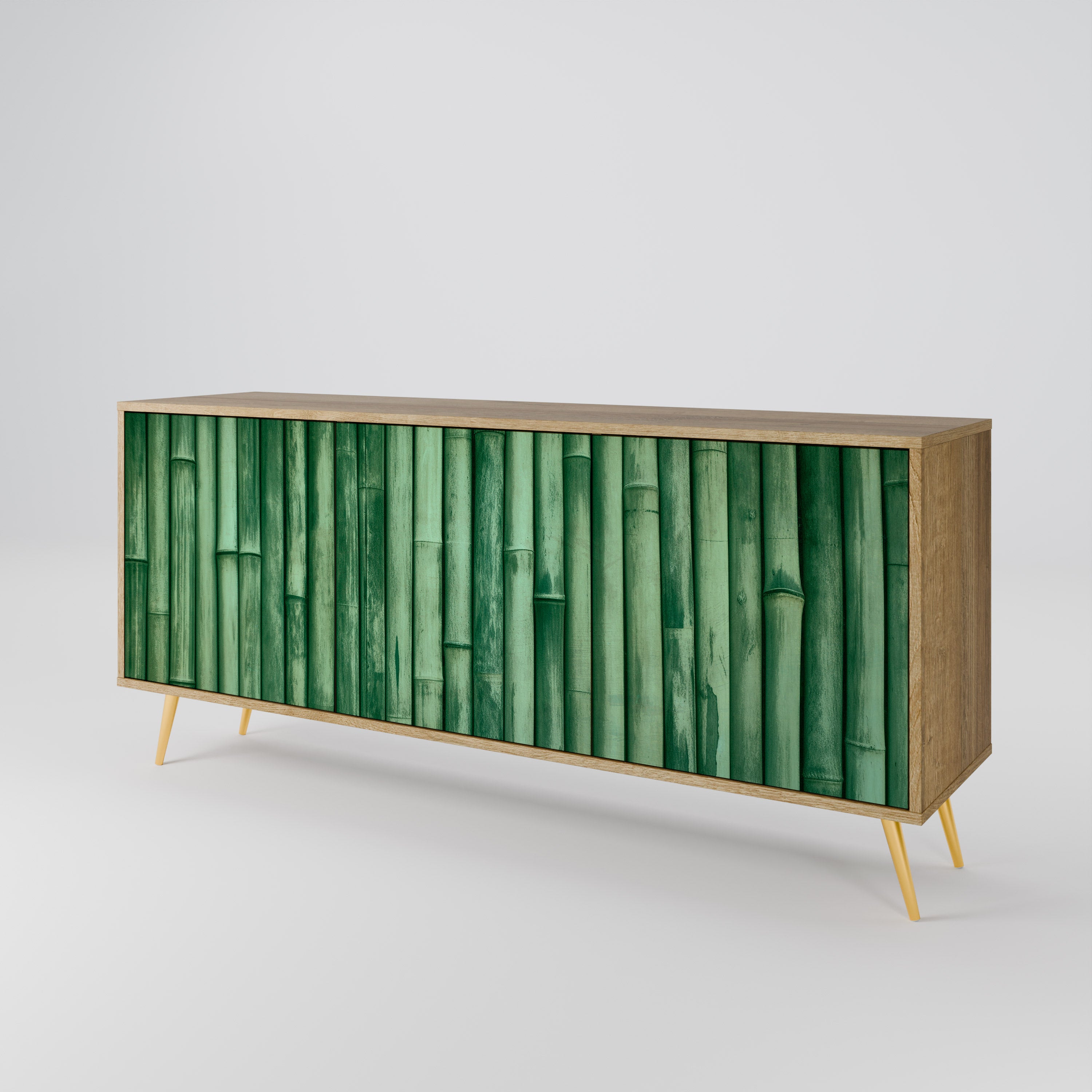 NATURAL GREEN 3-türiges Sideboard
