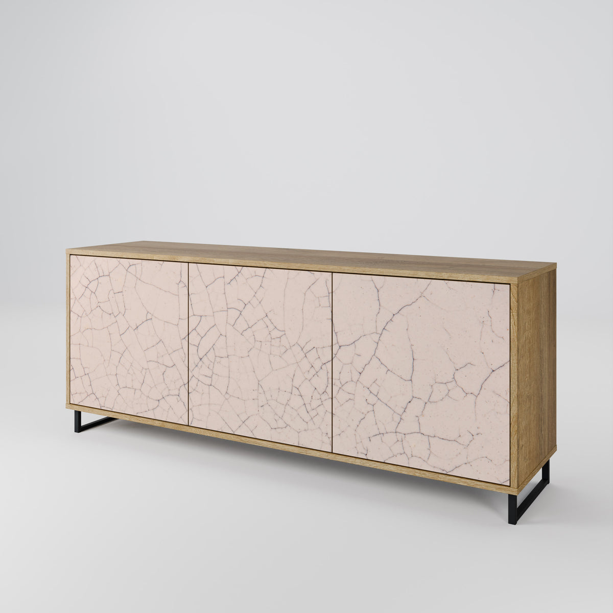 CERAMIC TEXTURE 3-türiges Sideboard