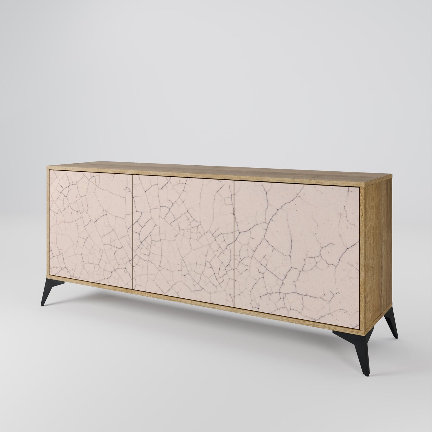 CERAMIC TEXTURE 3-türiges Sideboard