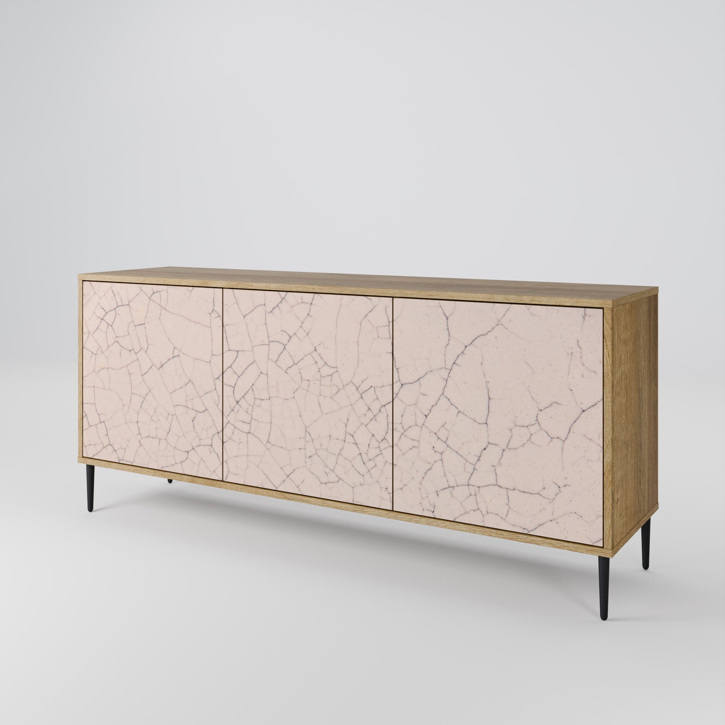 CERAMIC TEXTURE 3-türiges Sideboard