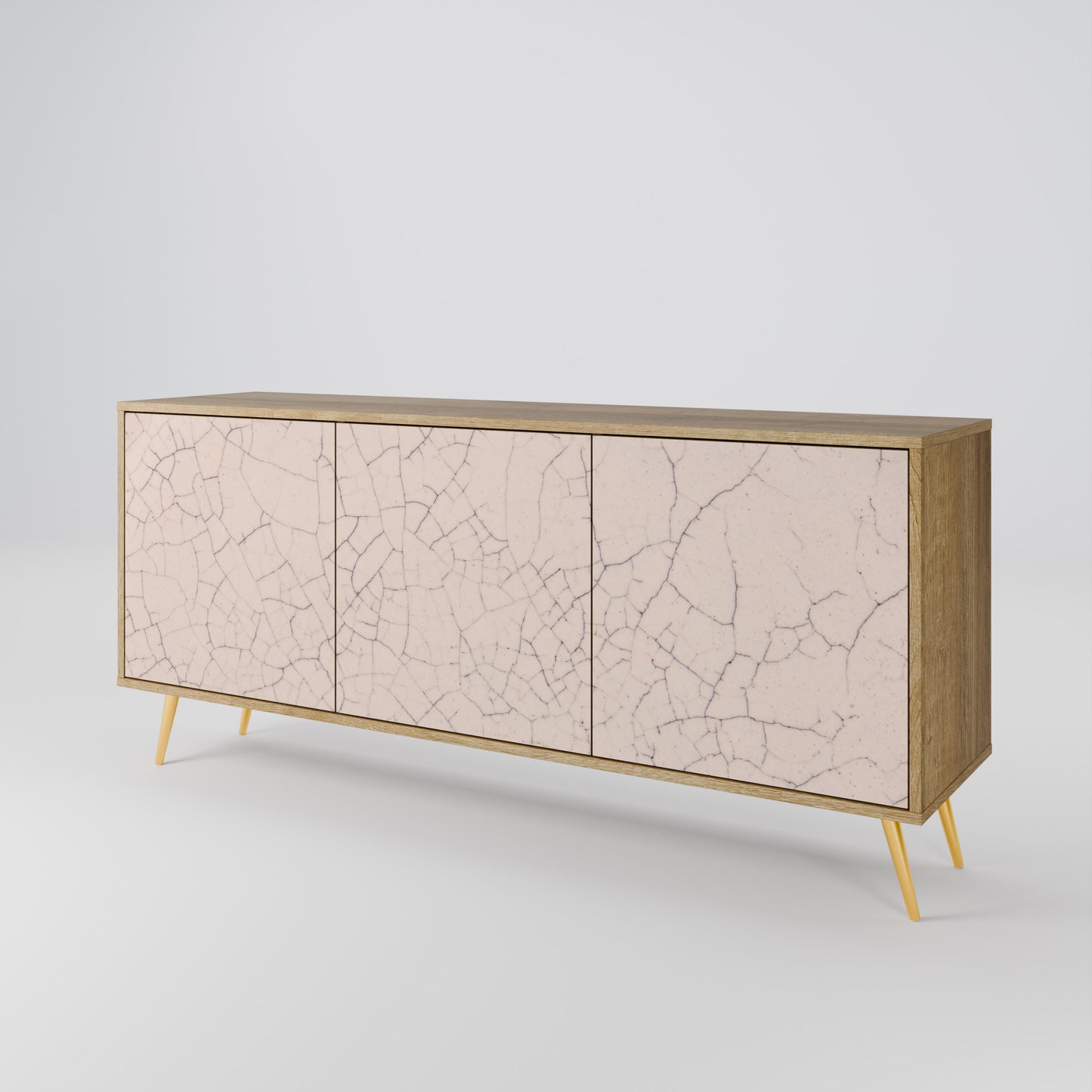 CERAMIC TEXTURE 3-türiges Sideboard