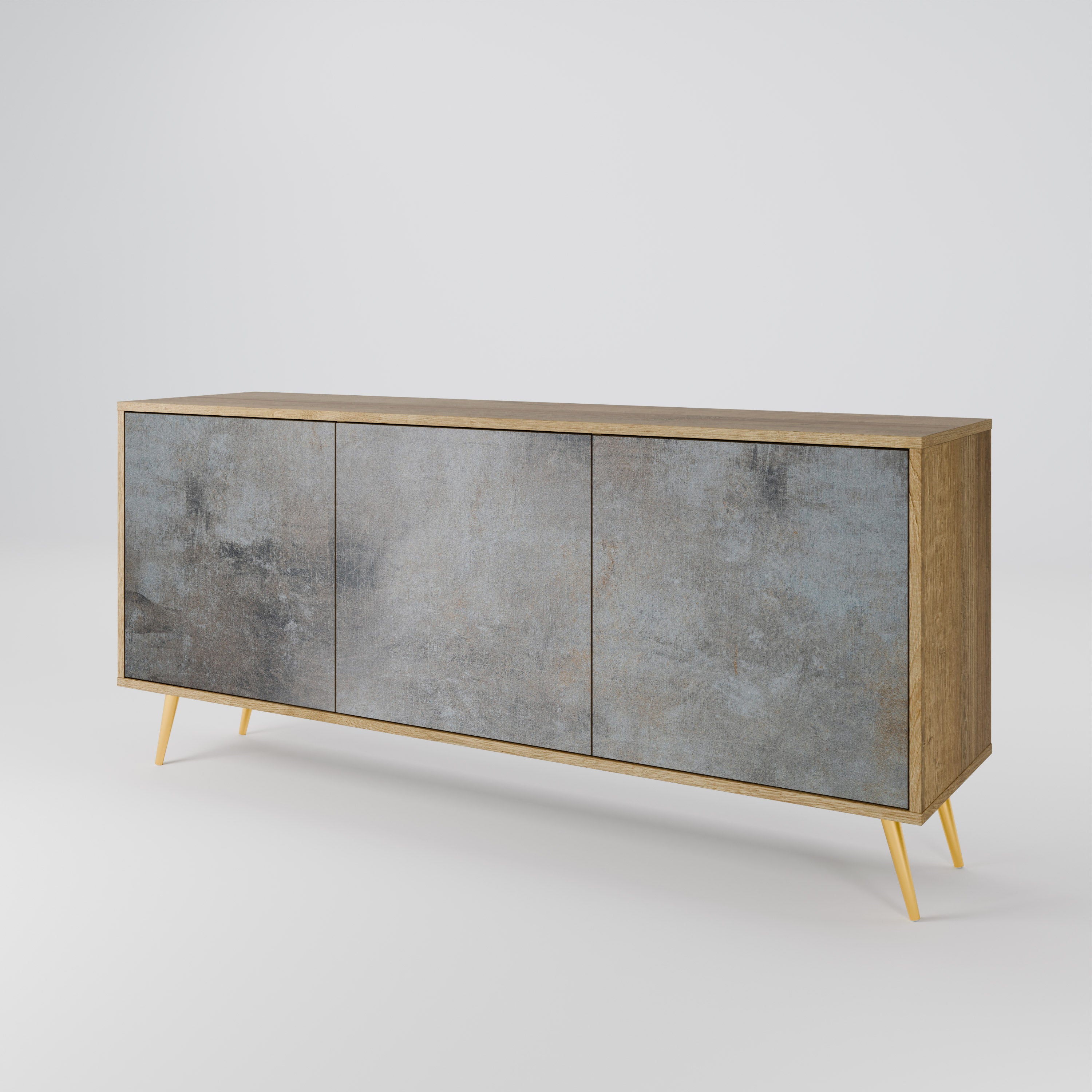 CONCRETE WALL 3-türiges Sideboard