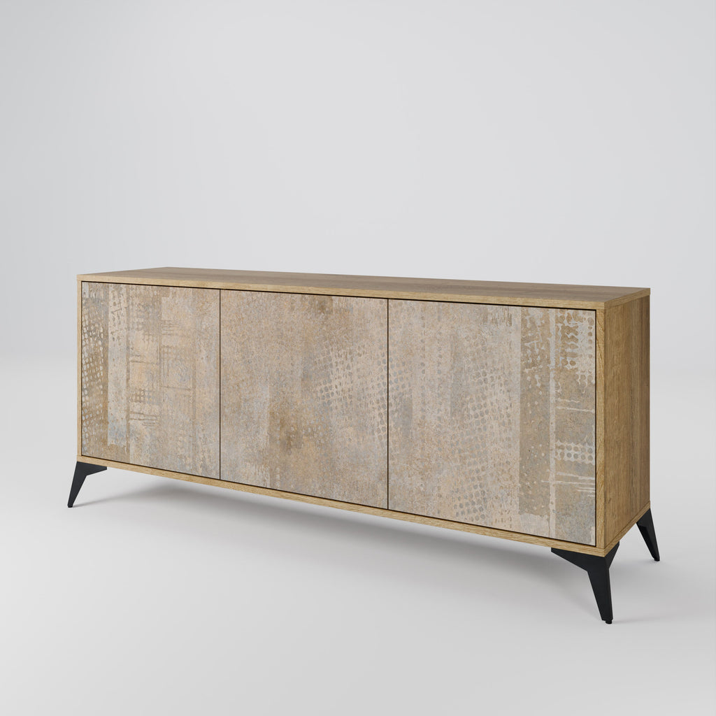 SCREEN ERROR 3-Door Sideboard in Oak Effect
