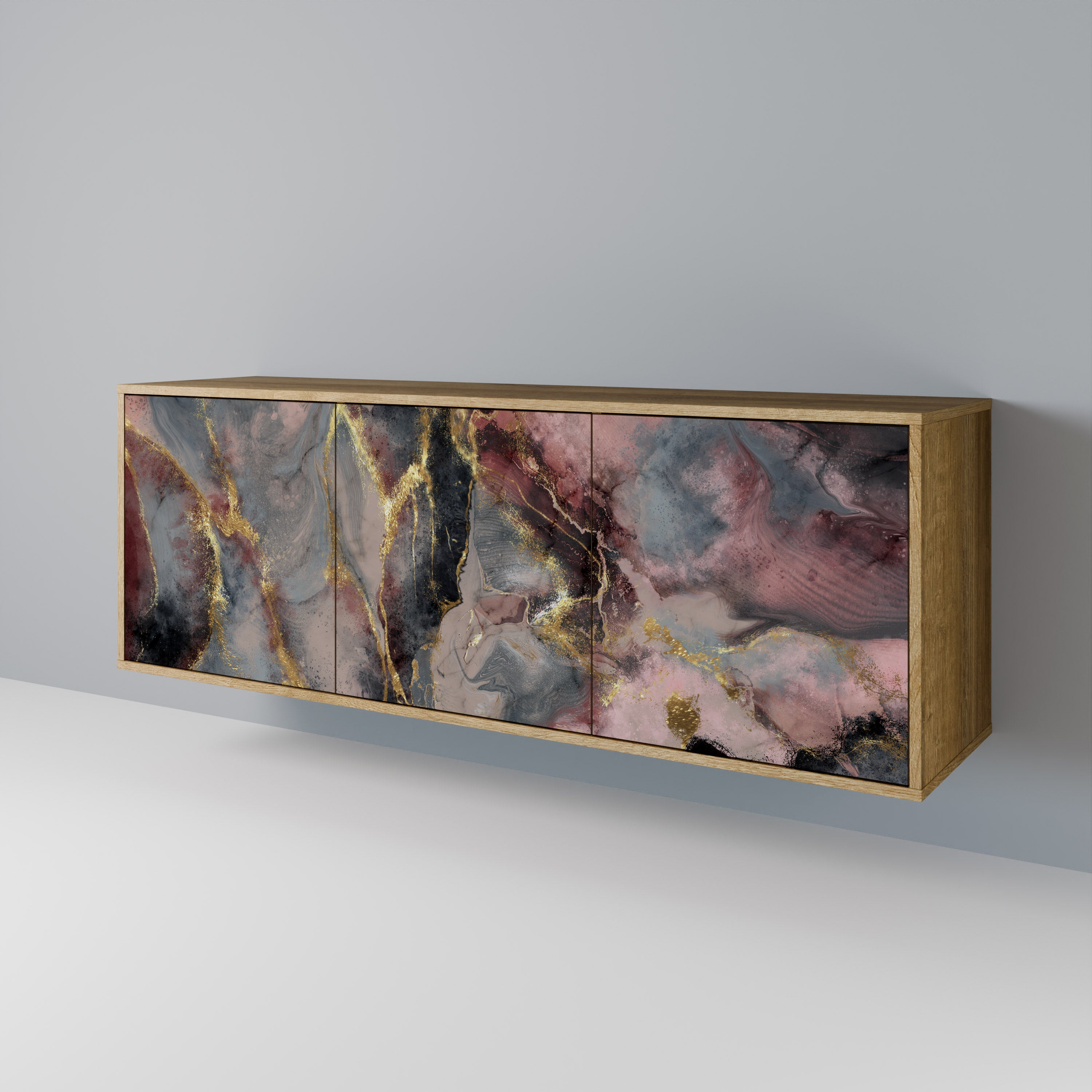 GOLDEN TIDES 3-türiges Sideboard