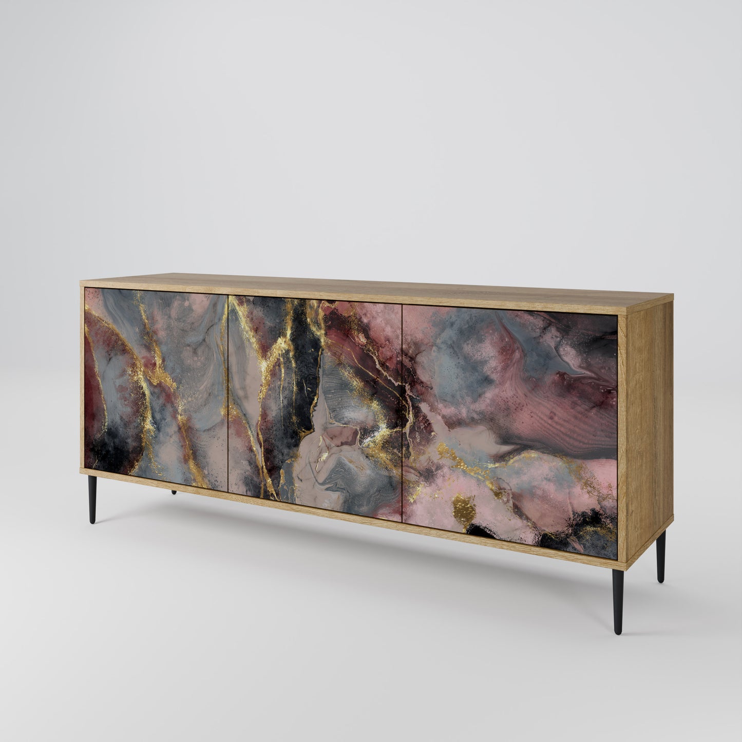 GOLDEN TIDES 3-türiges Sideboard
