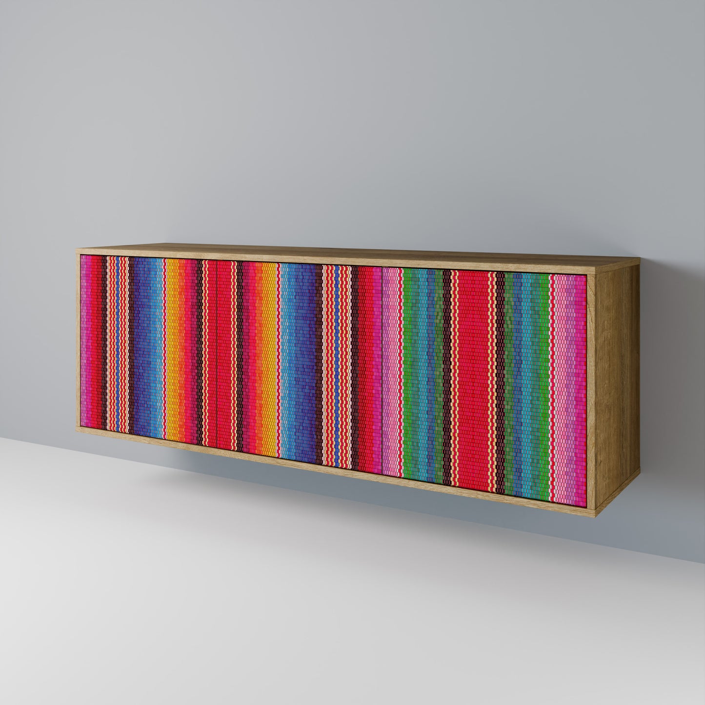 ETHNIC MEXICAN 3-türiges Sideboard