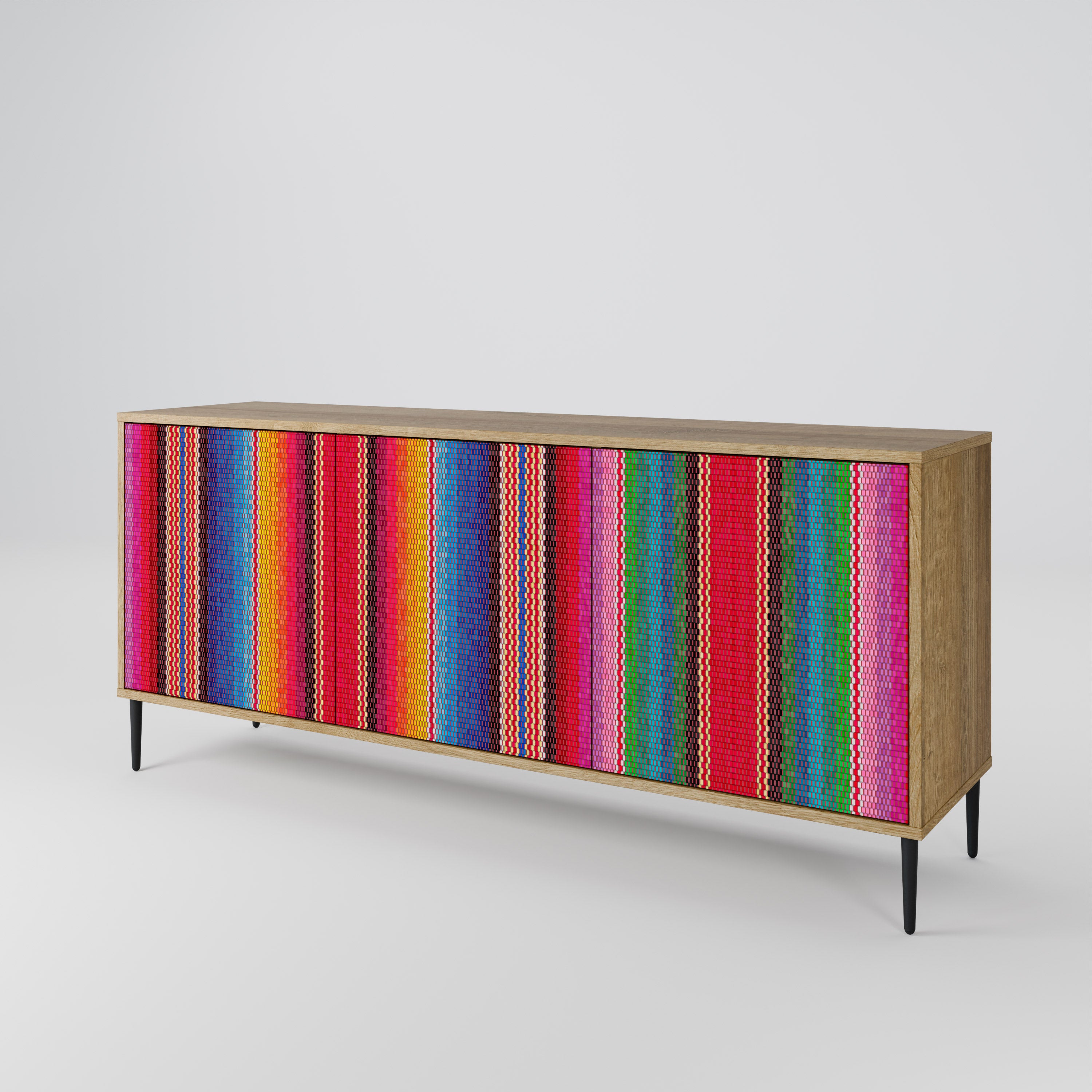 ETHNIC MEXICAN 3-türiges Sideboard