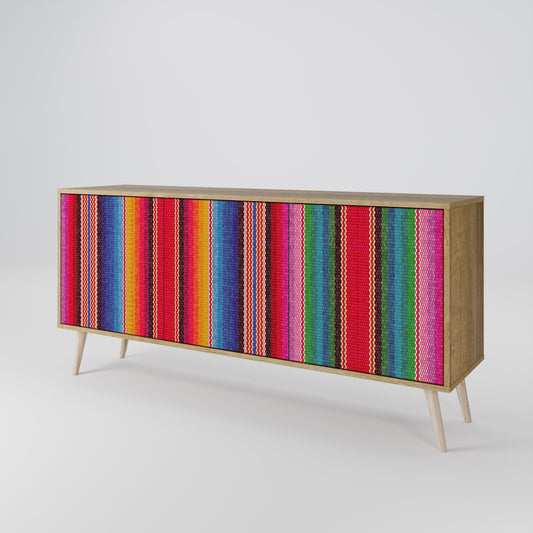 ETHNIC MEXICAN 3-türiges Sideboard