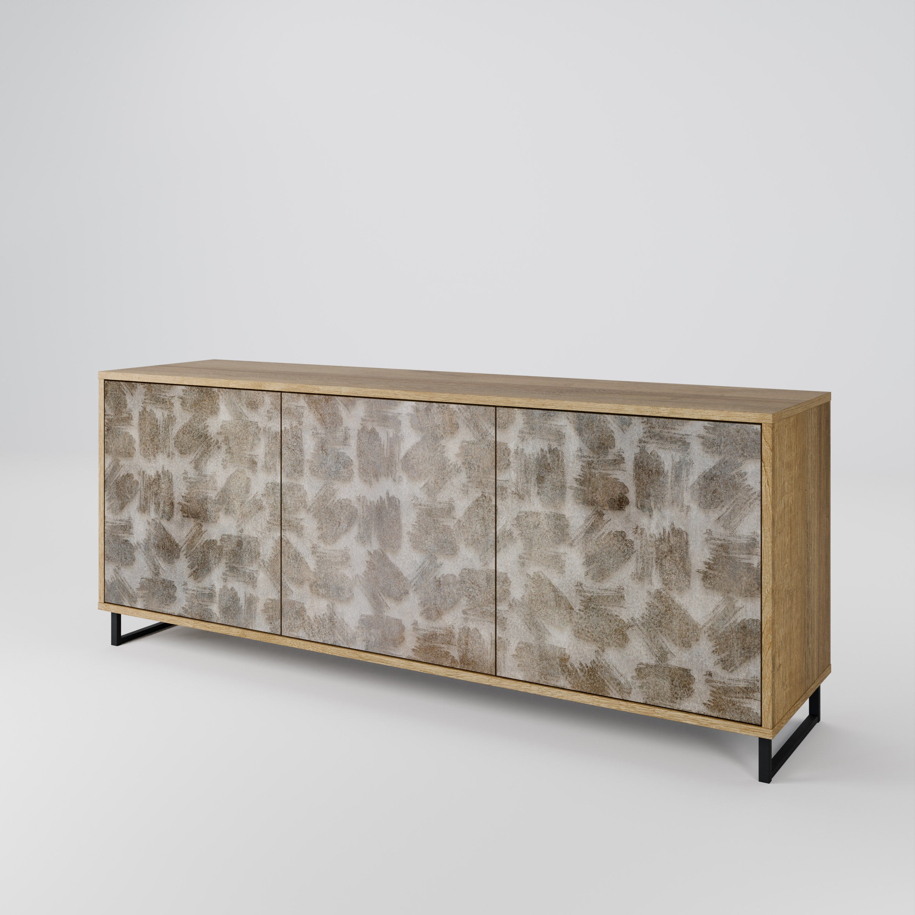 SLIGHTLY BLURRED 3-türiges Sideboard