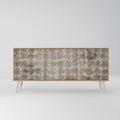 SLIGHTLY BLURRED 3-Door Sideboard in Oak Effect